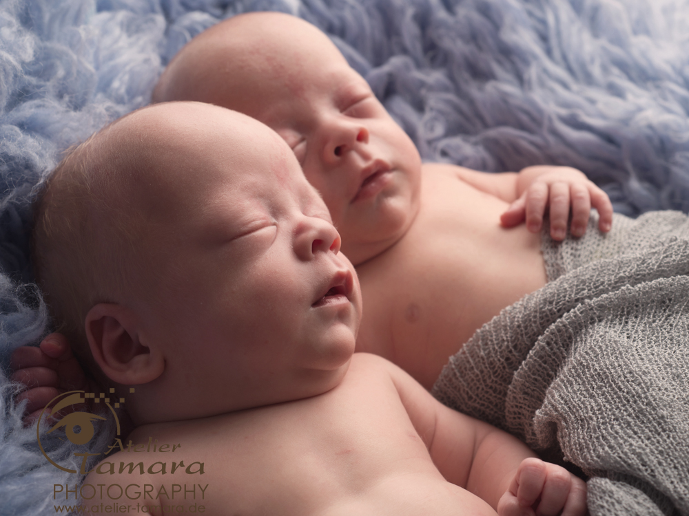 Neugeborenen Fotos Stuttgart Zwillinge