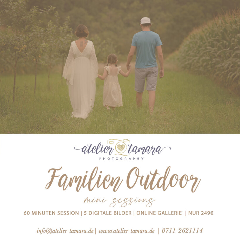 familien fotoshooting Aktion