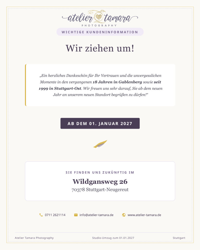 Umzug Wildgansweg